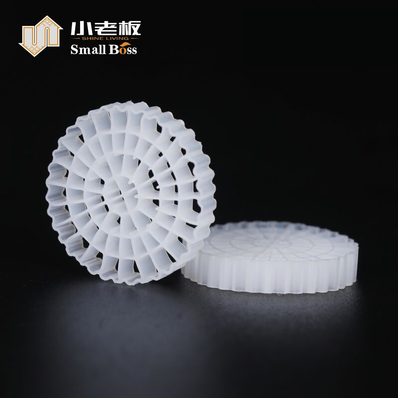 Shock Resistance Plastic MBBR Biocell Filter Media High Surface Area For RAS