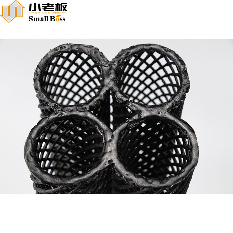 Structured Filter Media Eco Aquarium Structured Garden Koi Pond MBBR Floating Media Bio-block D50mm
