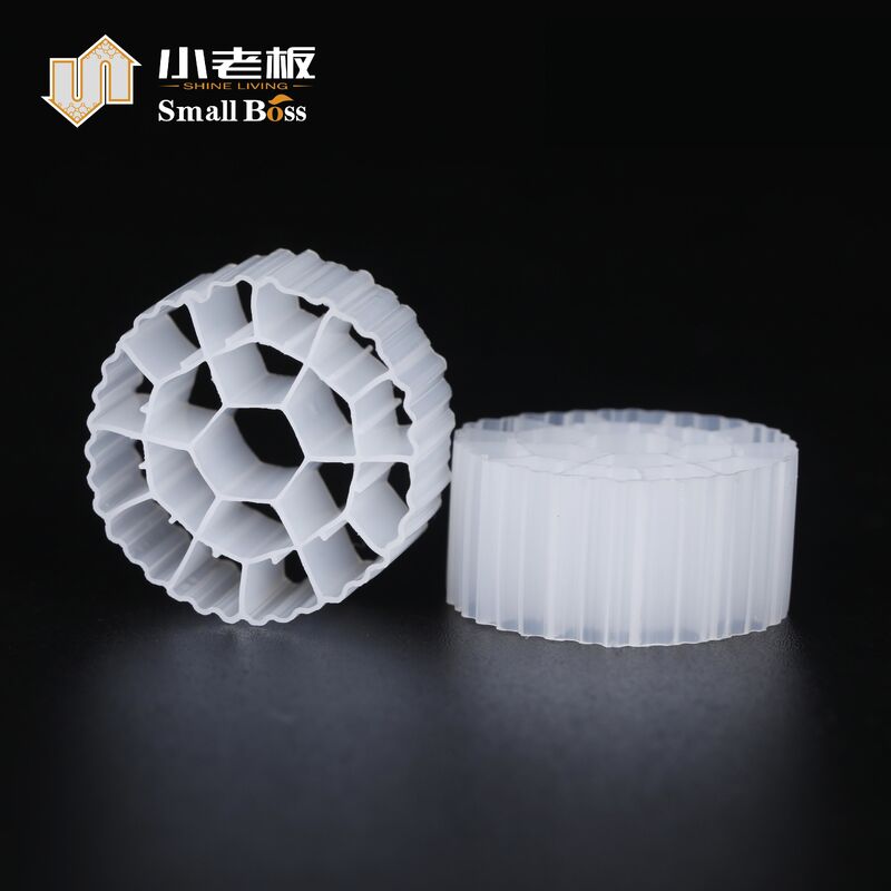 White MBBR Filter Media K3 HDPE RAS Media Floating