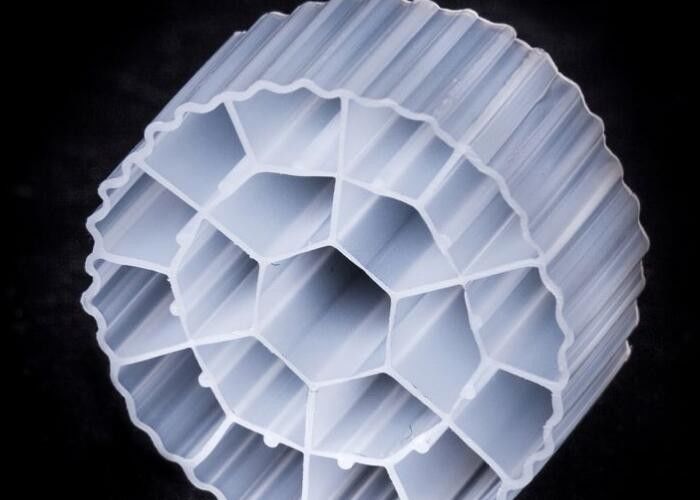 K3 White Color HDPE Material MBBR Filter Media Water Treatment  Bio Cel For Pond