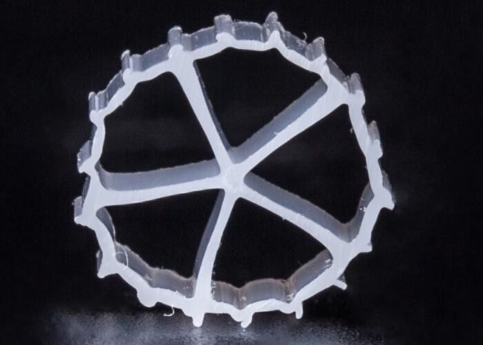 Customized 10mmX7 mm k1  kaldnes filter media biofilm carrier for fish farm