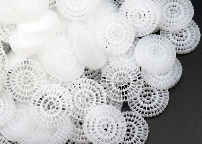 HDPE Floating Moving Bed Filter Media For Water Treatment Plant MBBR biocell
