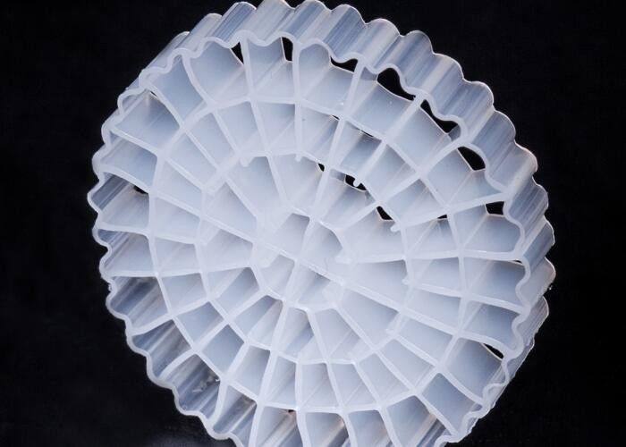 25*4mm Size Moving Media Filter Sewage Treatment MBBR Bio Media K5