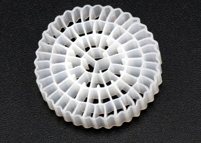 Bio Film Growth Fast K1 Micro Filter Media 25*10mm Any Colorful HDPE Kaldnes