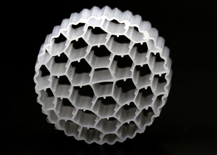 Moving Bed Biofilm Reactor MBBR Carrier Bio Balls For Chemcial Water Treatment