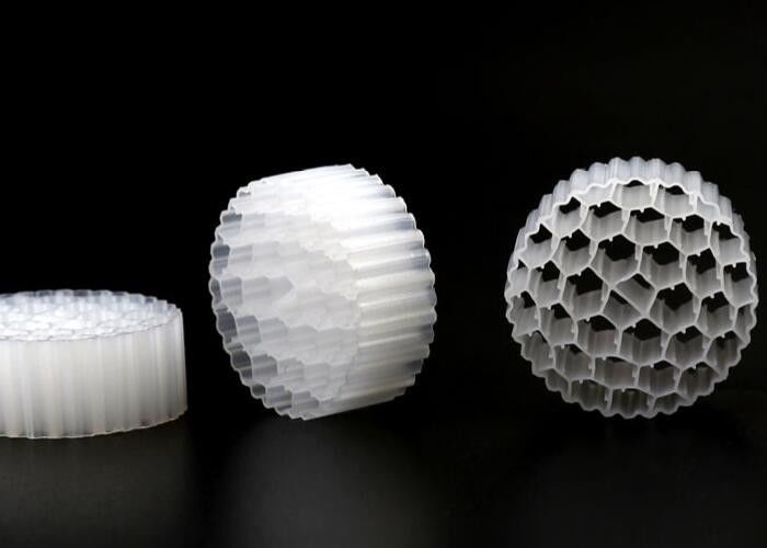 Virgin Hdpe Filter Media Flexible Way Of Engineering Application Shock Resistance