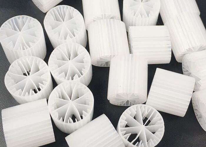 HDPE Biomass Plastic Filter Media 15*15mm For WWTP SBR Technology Carrier