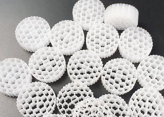 38 rooms K3 IFAS technology MBBR biopipe media  factory price for industrial water treatment 25*10mm