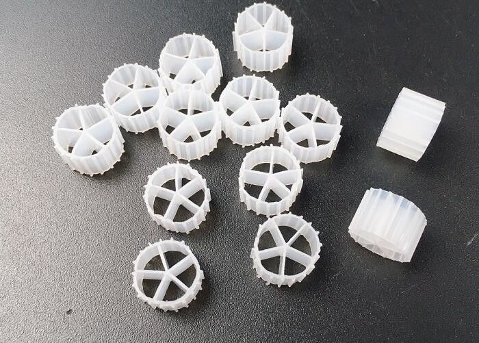 10*7mm MBBR Bio Carrier FAB Media Bio Cell Media For Water Treatment A / O Process