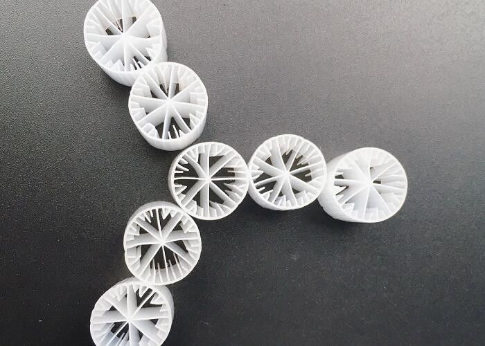 Red Biocell Bio Balls Filter Media Eco Friendly Industrial Water Treatment