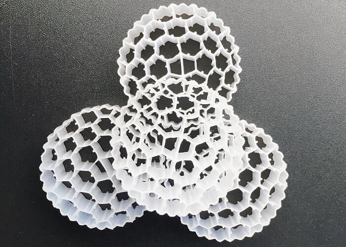 38 Holes Large Surface Area 25*10mm K1 Filter Media Fda Safty Eco White Color Material