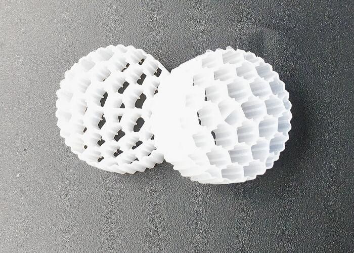 China biological treatment waste water media k3 bio growth fab media as water filtration filler products for pond