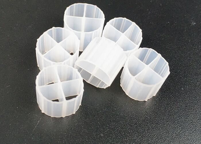 mbbr plastic koi pond floating bio media for sewage water treatment made of hdpe