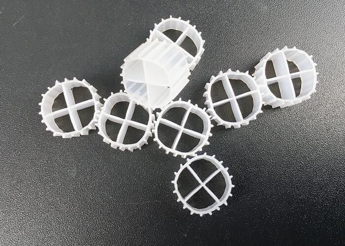 Virgin HDPE Material Kaldnes K1 Filter Media Bio Balls For Aquariums