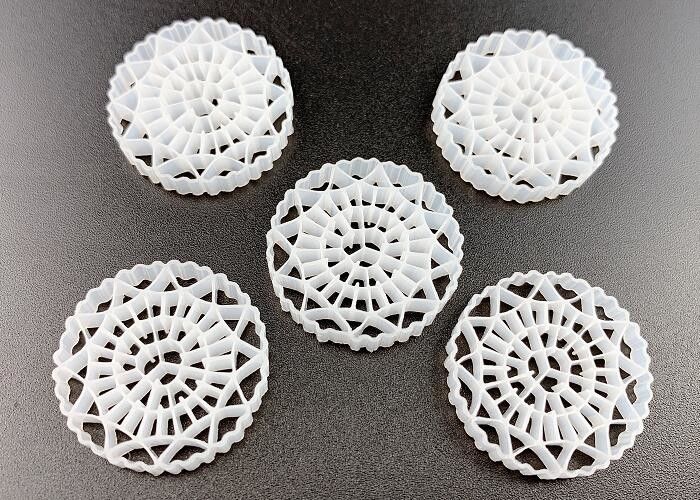 100% Virgin HDPE FDA Safty White Nature Color MBBR Filter Media