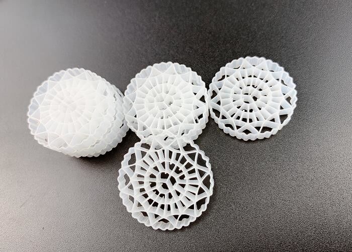 Kaldnes K5 HDPE 1600m2/M3 Large Surface Area Biopipe MBBR Floating Filter Media