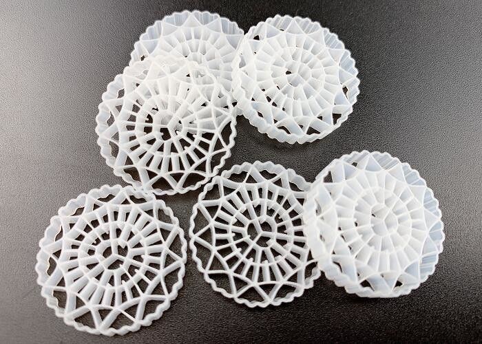 Kaldnes K5 HDPE 1600m2/M3 Large Surface Area Biopipe MBBR Floating Filter Media