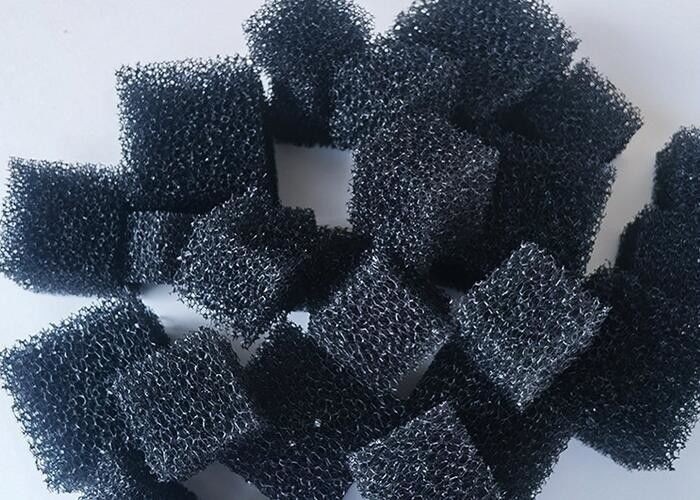 Porous Polymer Carriers For Water Treatment Black Color Large Surface Area