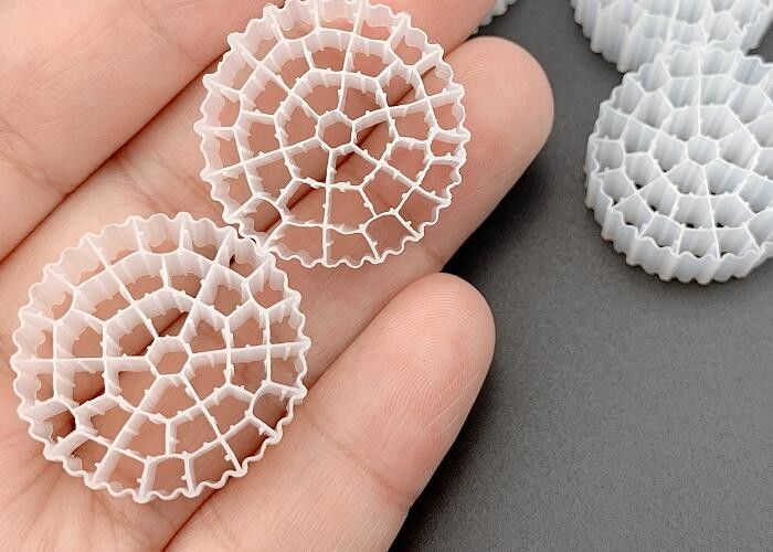 MBBR Bio Ball Sewage Treatment Plastic Filter Media 25*10MM