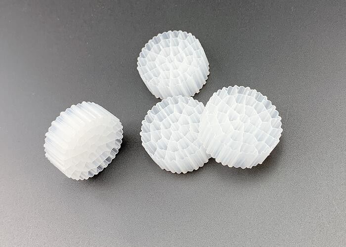 Water Treatment Large Surface Area MBBR Biocell Filter Media 25*10MM