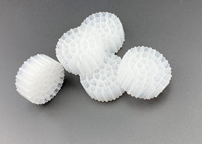 Water Treatment Large Surface Area MBBR Biocell Filter Media 25*10MM