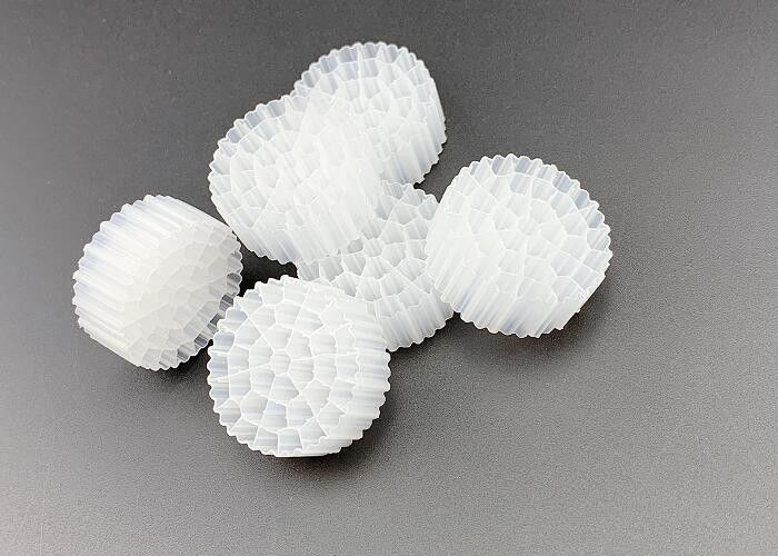 Water Treatment Large Surface Area MBBR Biocell Filter Media 25*10MM