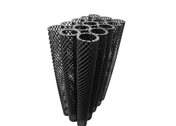 50MM Hole HDPE Bio Block Filter Media For Koi Pond