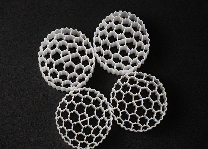 White Color Hdpe Material 38 Holes MBBR Carrier Virgin PE