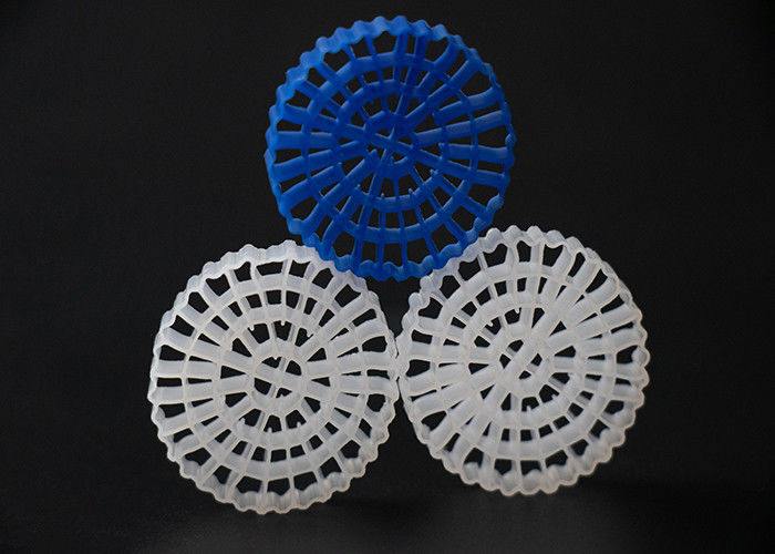 Sewage Treatment Plastic Filter Media MBBR HDPE biomover large 1200 m2/m3 Surface Area IFAS equipment