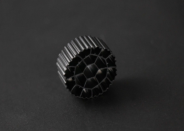 Virgin HDPE Material MBBR Filter Media Biofilter 25mm X12mm Size 600 m2/m3 Surface Area