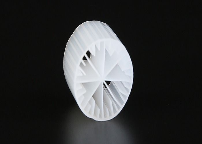 White Color MBBR Filter Media 15*15mm Size HDPE Material For Waste Water Treatment