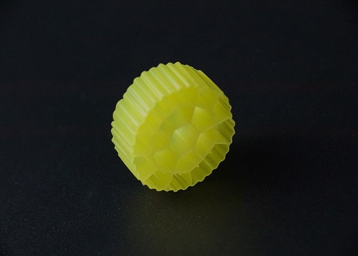 White Color MBBR Filter Media K3 Bio Media Good Impact Resistance With Virgin HDPE