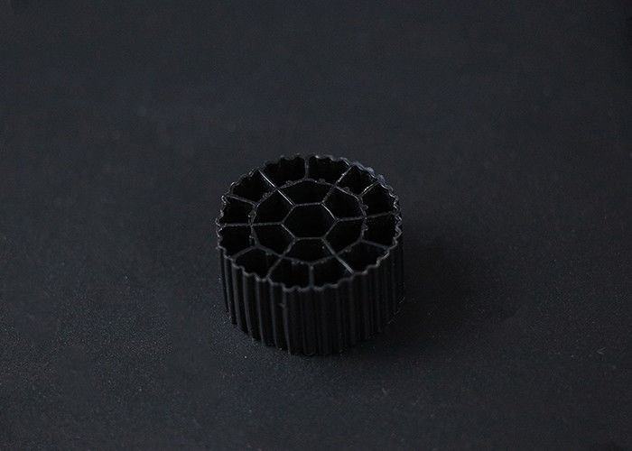 Black Color Floating 25*12MM Mbbr Bio Filter Media HDPE Material