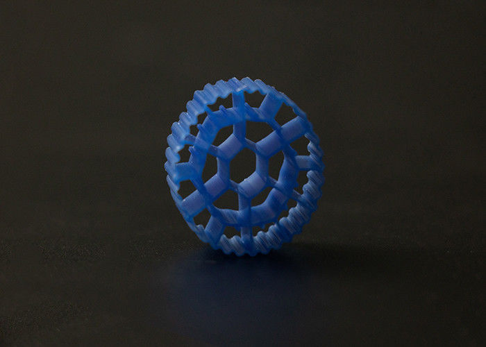19 Rooms PE05 HDPE Material MBBR Filter Media Blue Color