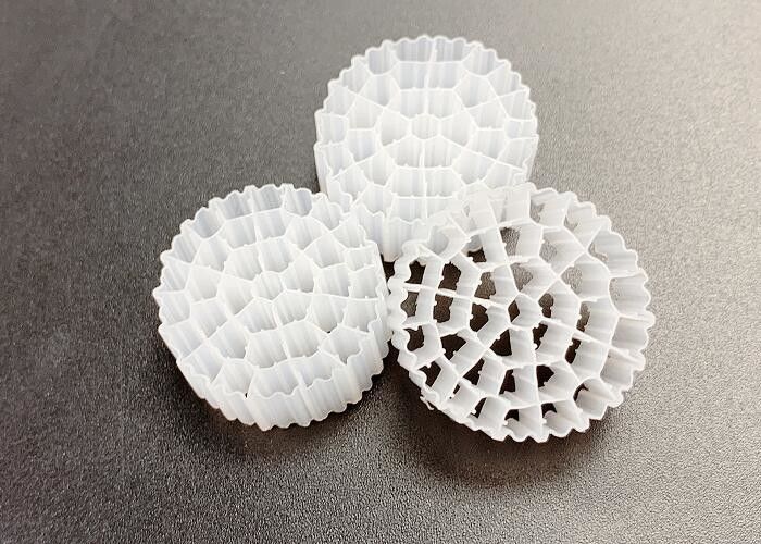 MBBR Biocell Media White Color MBBR Floating Filter Media FDA Safty