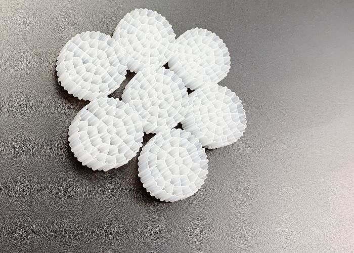 Plastic Bio Media Aeration Equipment IFAS MBBR K1 Filter Media White Color