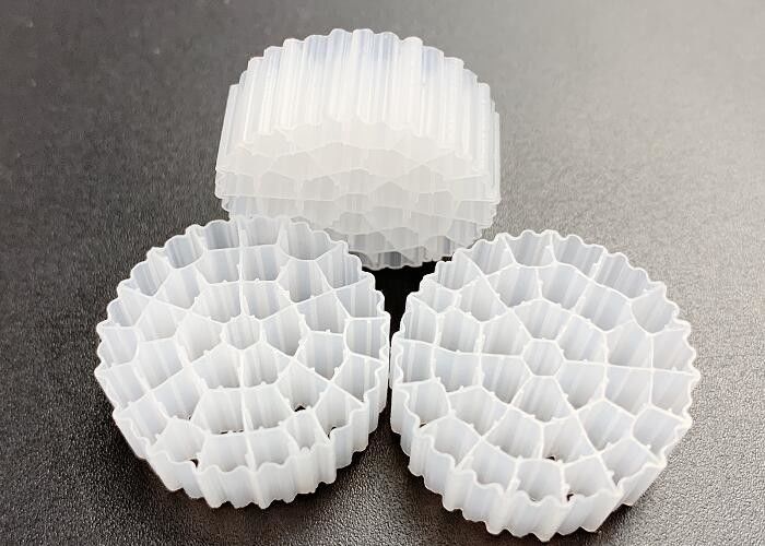 Plastic Bio Media Extrusion Pipe Biotube MBBR Kaldnes Filter Media Any Color