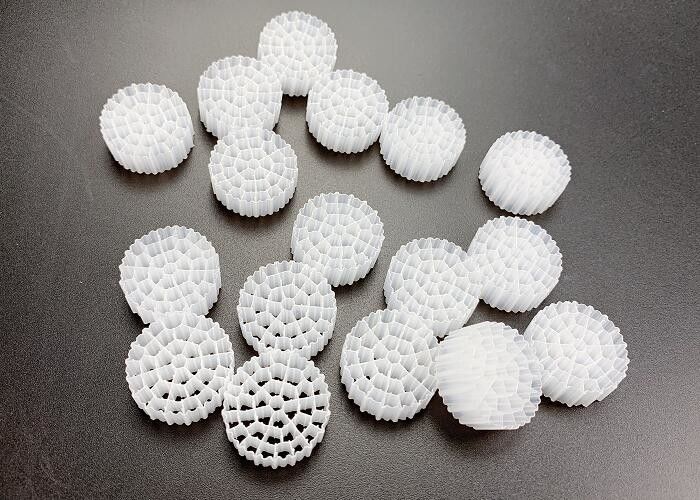 Plastic Bio Media Extrusion Pipe Biotube MBBR Kaldnes Filter Media Any Color