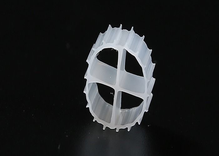 PE Shockproof Aquariums MBBR Filter Media white color fda carrier 11*7MM MBBR Biofilm Carrier