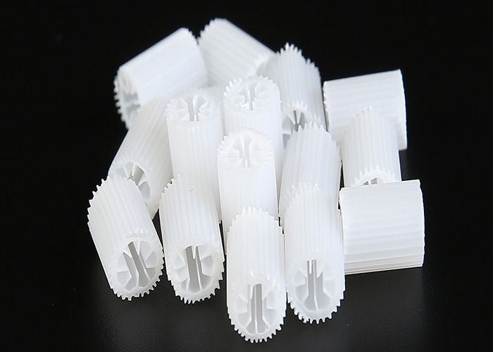 MBBR Bio Media Heavy Size 5*10mm Virgin HIPS Material Plastic MBBR Filter Media
