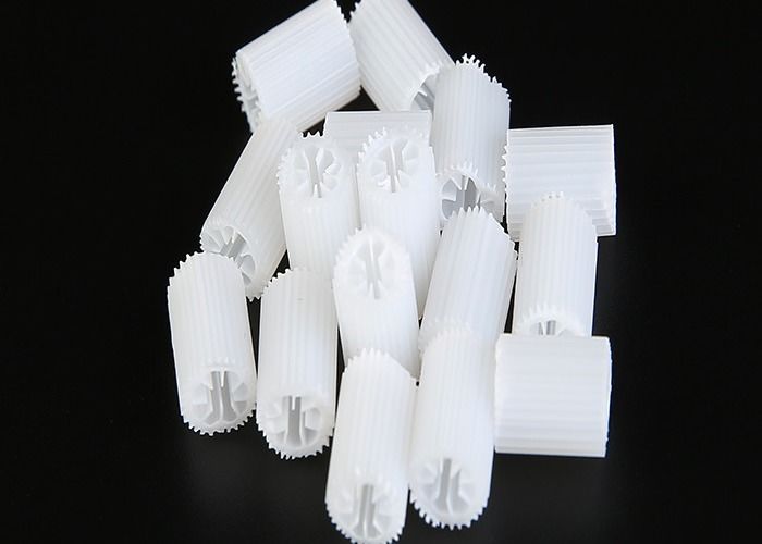 MBBR Bio Media Heavy Size 5*10mm Virgin HIPS Material Plastic MBBR Filter Media