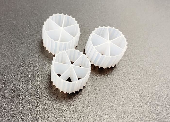 IFAS HDPE White Color MBBR Moving Bed Biofilm Reactor Aeration Tank Cod Remove