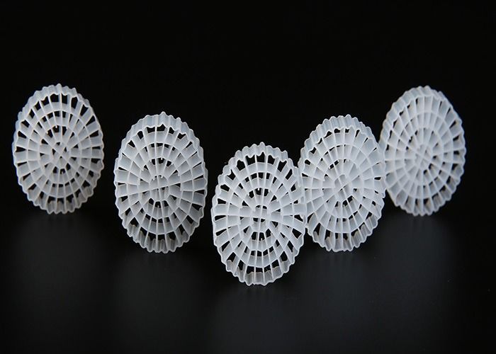 High Surface Area K1 Filter Media White Virgin HDPE Material Energy Saving