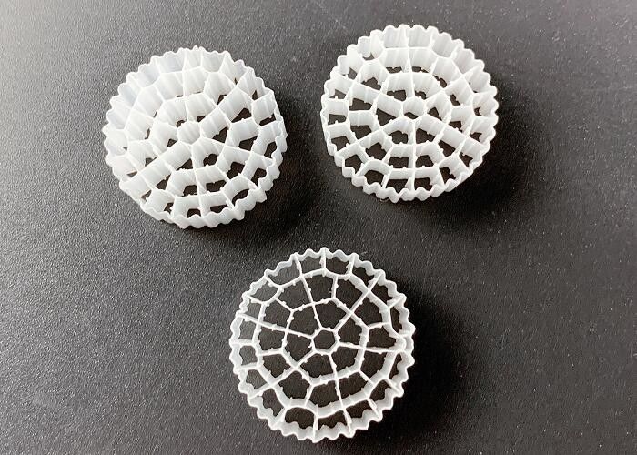 Moving Bed Biofilm Reactor Floating Well Kaldnes Filter Media 37 Rooms 800m2/M3