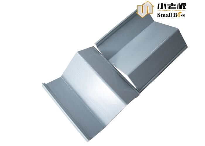 Grey Color Vinyl PVC Sheet Pile Customized Z Type Extrusion