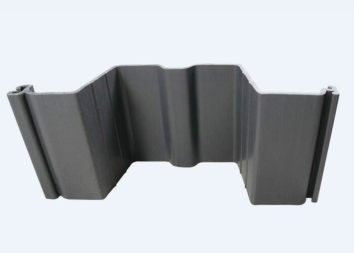 PVC Vinyl Extrusion U Type Sheet Pile Grey 10MM Thickness