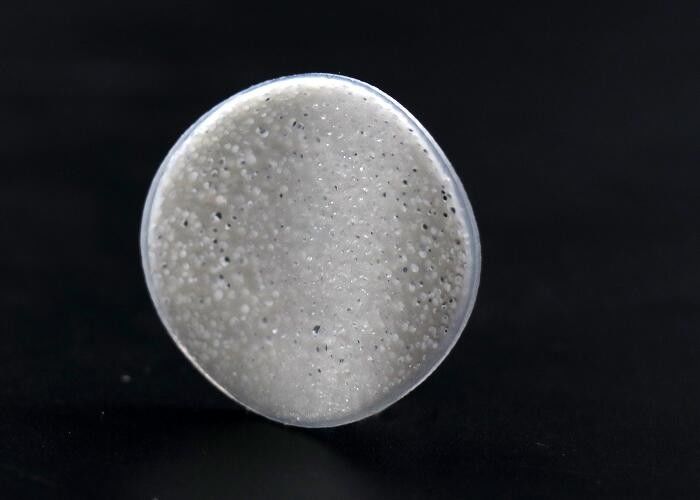 Bio Chips Biological Biotube Filter Media White Color Round Flat Pieces