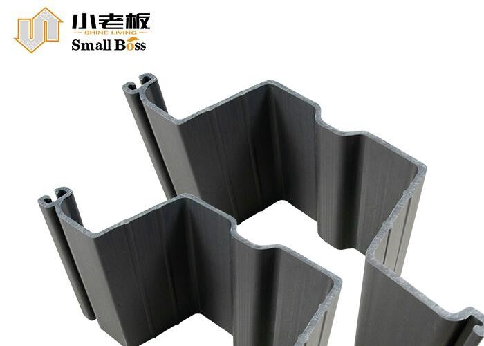 Composite Vinyl U Type Sheet Pile Extrusion Grey 10MM Thickness