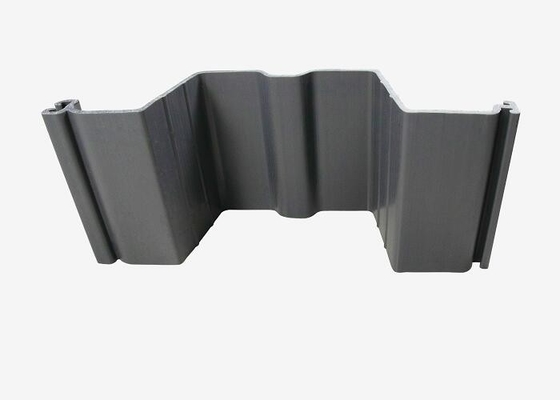 Plastic UPVC Pvc Sheet Piling For Seawalls Civil Construction Grey Color