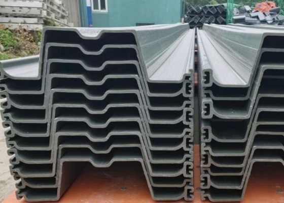 Extrusion Sheet Pile Pvc Upvc Material U Section U Shape